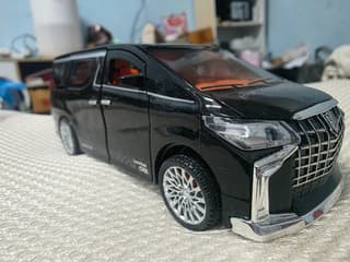 Black Toyota Alphard Van Model - image blurred placeholder