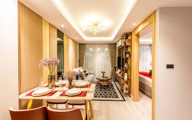 1 Bedroom at Pristine Park 3 — 34.00 sqm for Sale in Jomtien