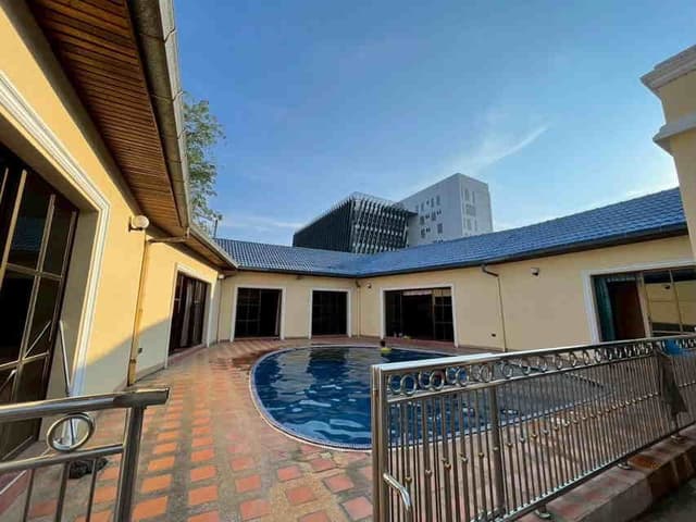 H789 Detached House Pool Villa, 5 Bedrooms, 6 Bathrooms, Near Sawang Boriboon Wittaya School