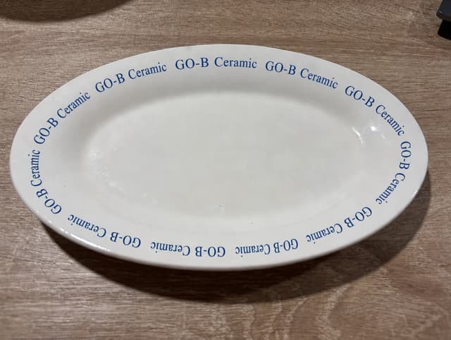 Ceramic Plate Set for Government Retirement Ceremony