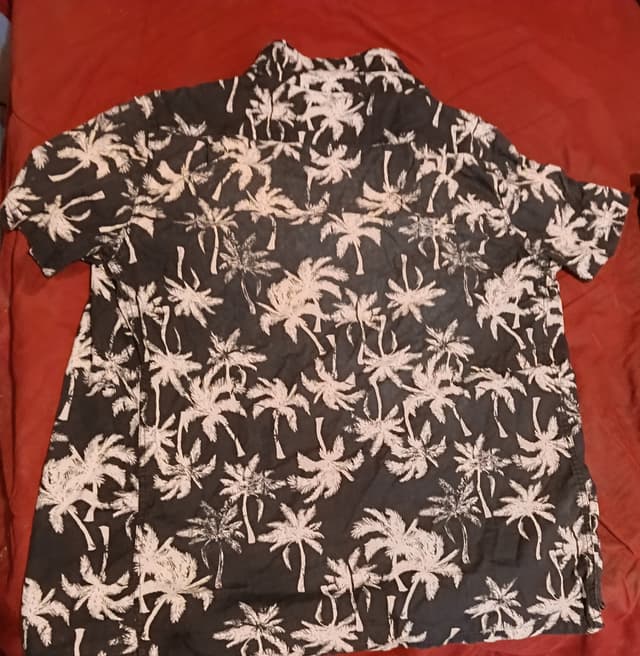 Levi's Fitted Shirt with Coconut Tree Print