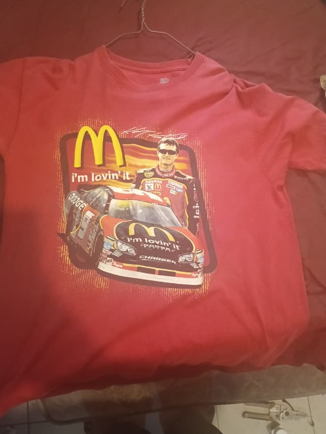 เสื้อยืดวินเทจ NASCAR x McDonald's งานลิขสิทธิ์แท้
