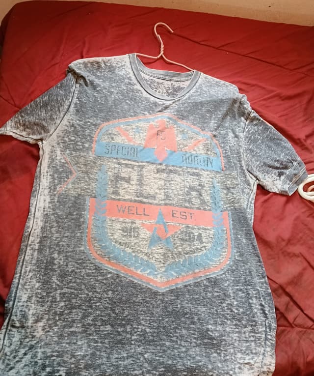 เสื้อยืดผ้าฟอกหิมะ FLTR Graphic Tee