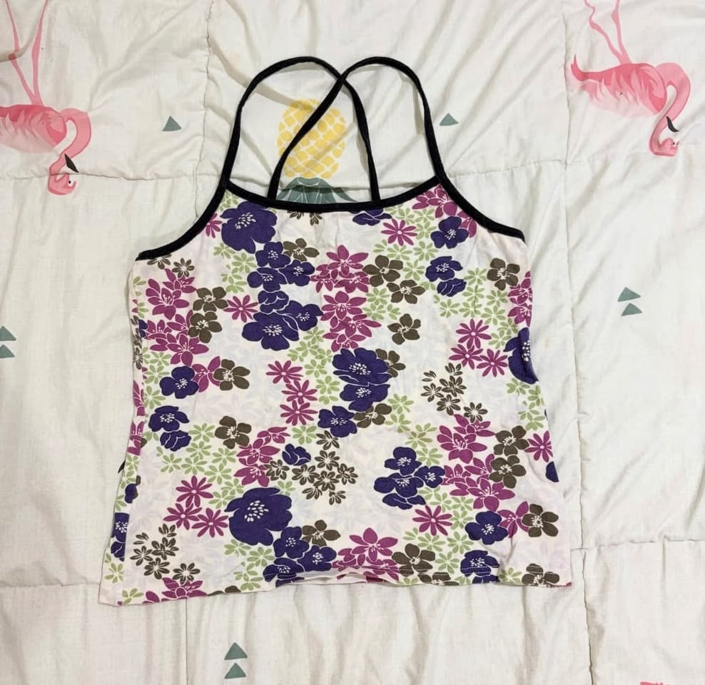 Floral Spaghetti Strap Top