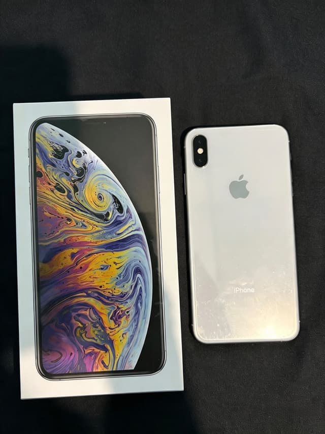 Iphone xs max สีขาว 256GB