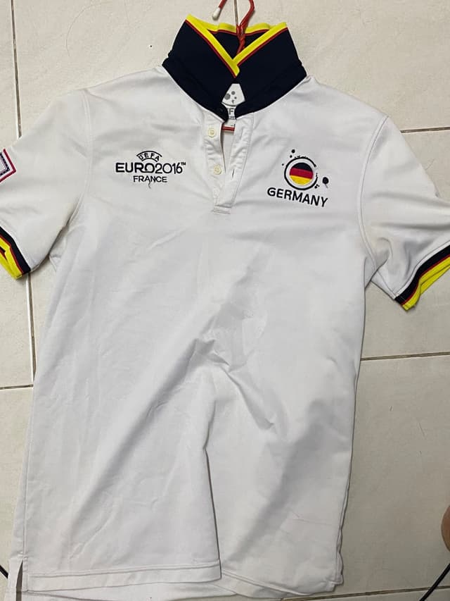 เสื้อโปโล สีขาว UEFA EURO 2016 France