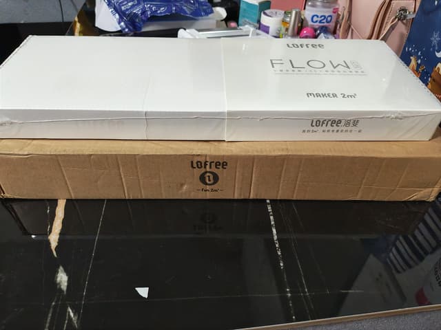 Wireless Keyboard Lofree FLOW Lite Creamy Low Profile White