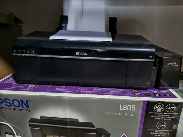 EPSON L805 Printer with Wi-Fi Support