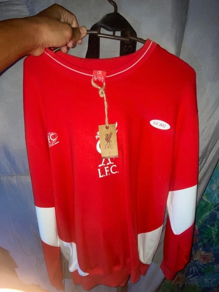 Men's Casual Long-Sleeve Shirt Liverpool Football Club