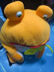 Yellow Frog Doll - image blurred placeholder