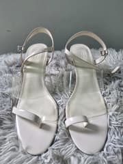 LYN Micah Heels Shoes (Ivory) - image blurred placeholder
