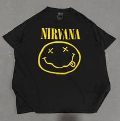 NIRVANA T-Shirt - SMILEY FACE - image blurred placeholder