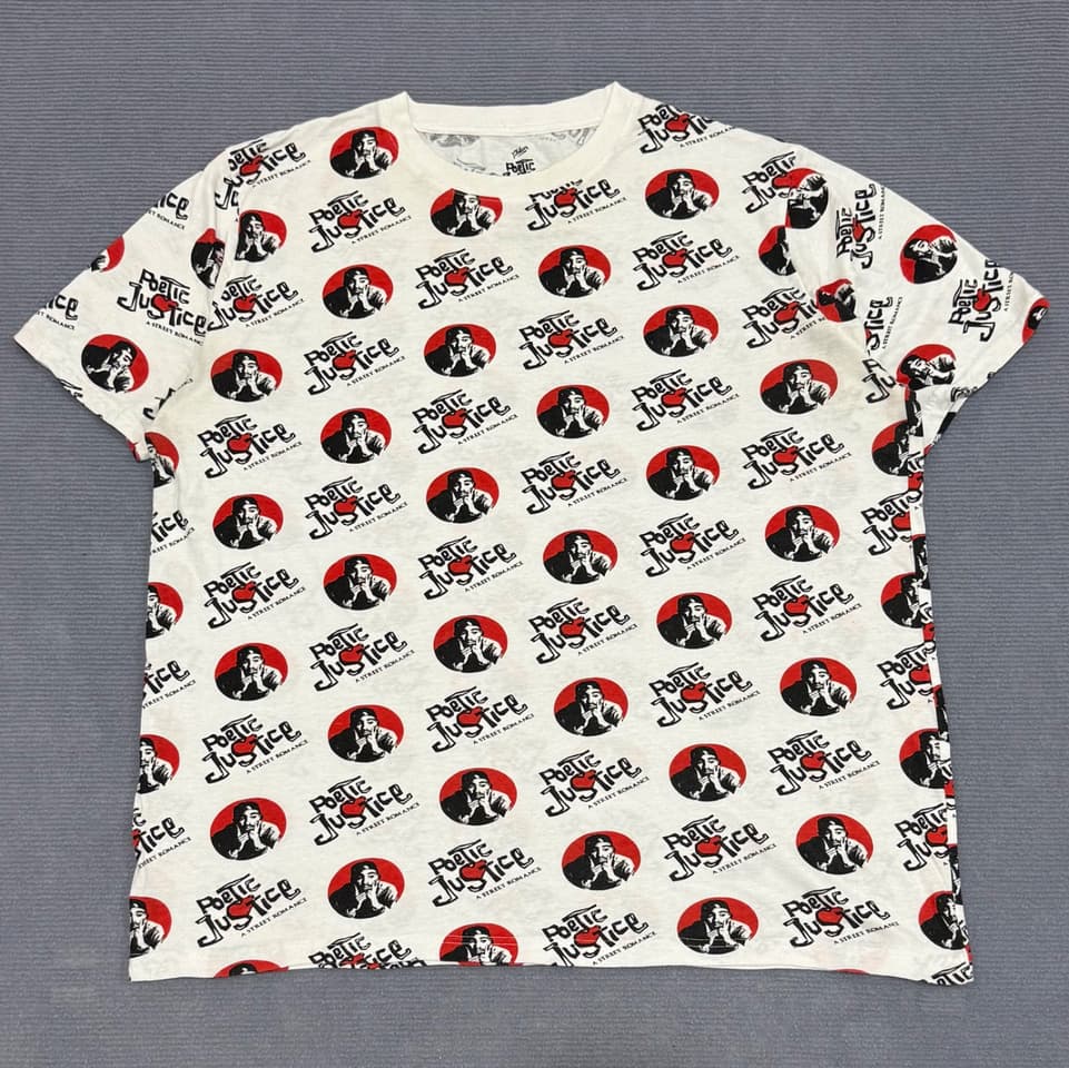 Poetic Justice “2Pac” All Over Print T-Shirt (Official 2019)