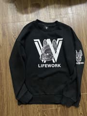 LIFEWORK Black Sweater - image blurred placeholder