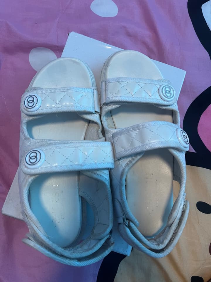White Backstrap Shoes