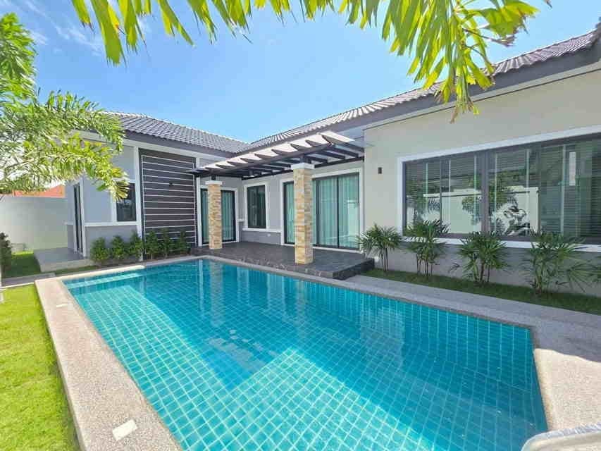 PV11 Newly Built Pool Villa, Ready to Move In, 3 Bedrooms, Huai Yai, Pattaya, Near Motorway