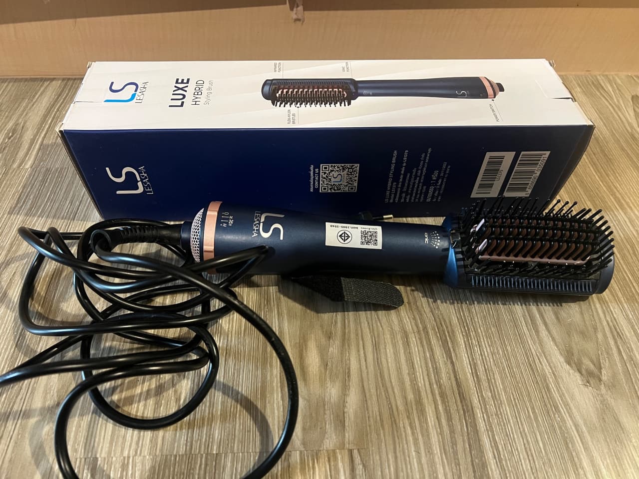 Электрическая щётка для волос Lesasha LUXE HYBRID STYLING BRUSH, модель LS1379