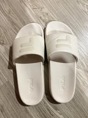 Women's FILA Sandals, Size 26 cm, Model FLA_SD_SHOUTY (BE,BW) - image blurred placeholder