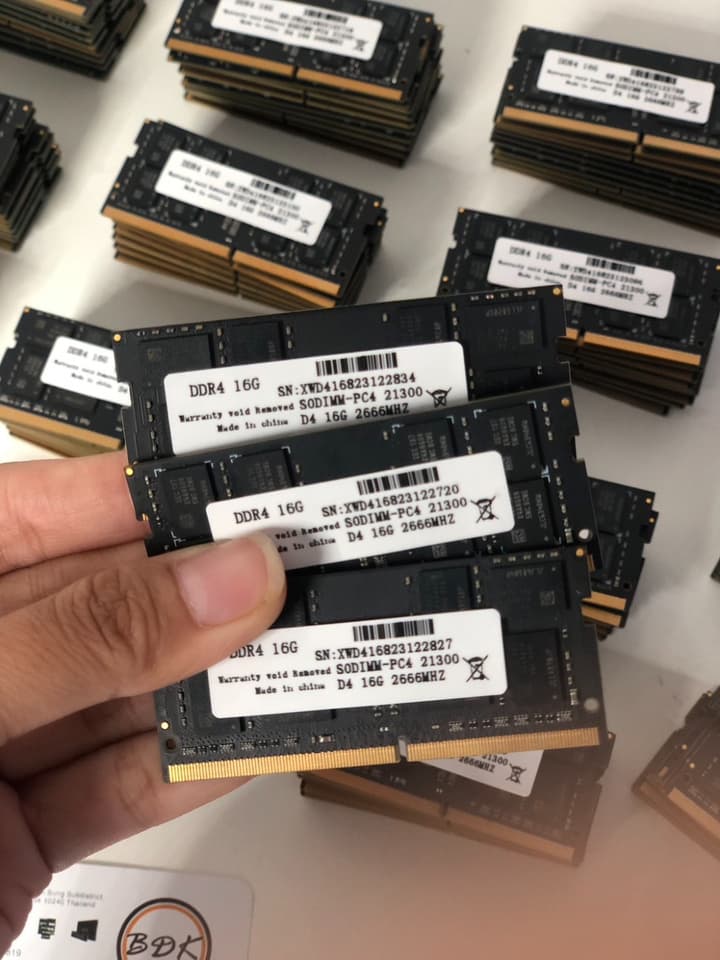 16GB DDR4 2666MHZ-OEM (ของใหม่) สำหรับ INTEL เท่านั้น