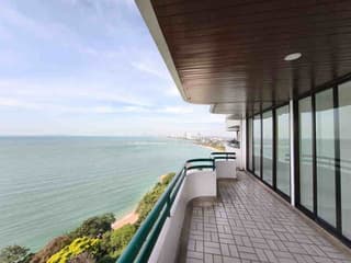 C1501 Condo for Sale Near Jomtien Beach, 2 Bedrooms, Balconies on 2 Sides, Sea View / Sukhumvit Road View - image blurred placeholder