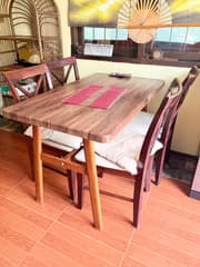 Dining Table Set with 4 Chairs - image blurred placeholder