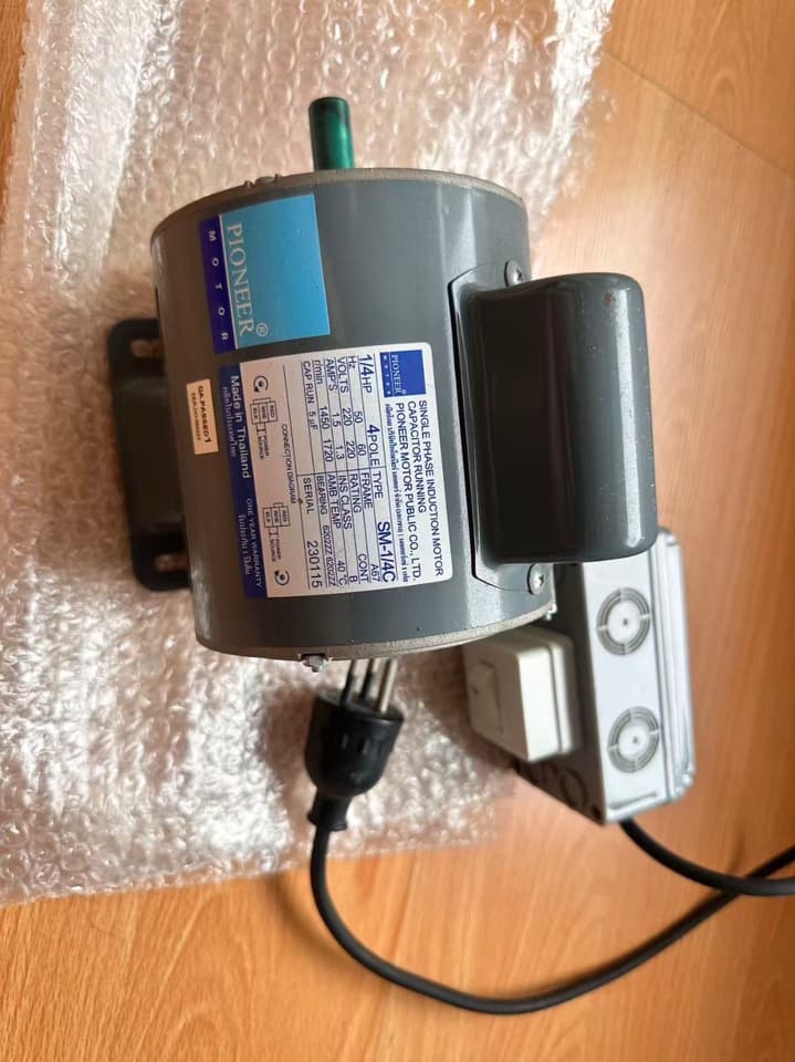 PIONEER SINGLE PHASE INDUCTION MOTOR CAPACITOR RUNNING