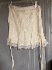 KHUN Brand Light Yellow Tie-String Spaghetti Strap Top - image blurred placeholder