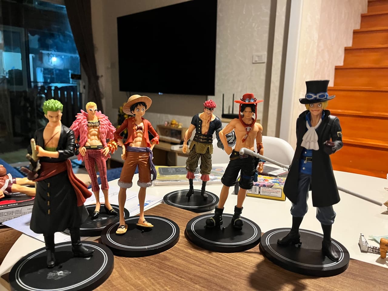 One Piece Action Figure Set