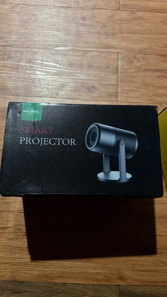 GOOJODOQ Projector with Built-in Speaker + Mini LED Projector