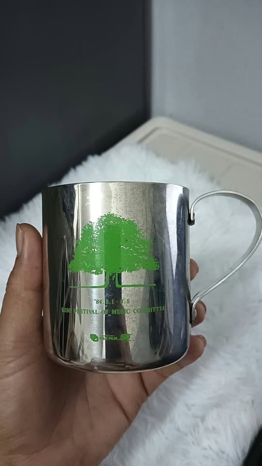 [Vintage 1984] '84 x FUJIFILM 50th Anniversary Stainless steel Tumbler