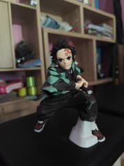 Tanjiro Figure, Demon Slayer, Used, Cheap Price - image blurred placeholder