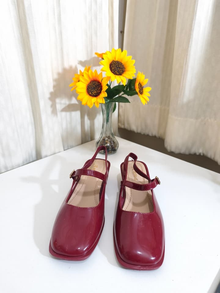 Wine Red Sweet Elegant Pumps