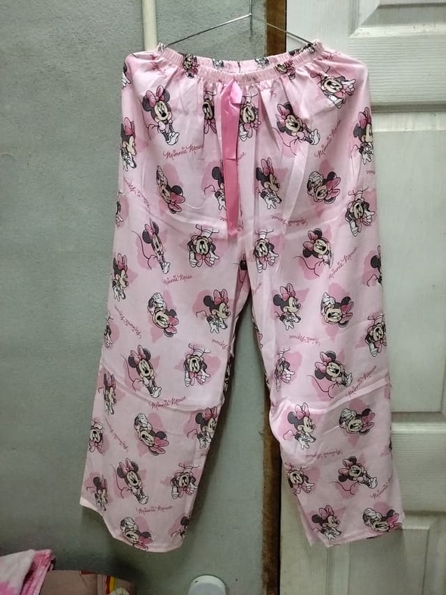 Minnie Mouse long pajama pants, pink, size 2XL, brand new