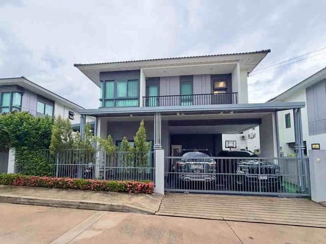 H1149 Two-Storey Corner House, Supalai Parkville Pattaya–Sukhumvit, 4 Bedrooms