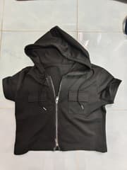 Cropped Hoodie - image blurred placeholder