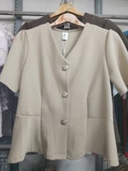 Shirt with Flower Buttons - image blurred placeholder