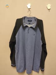 Nautica Long-Sleeve Quarter-Zip Sweater - image blurred placeholder