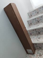 Samsung B-series soundbar model HW-B400F/XT is a wireless 2.0-channel soundbar speaker. - image blurred placeholder