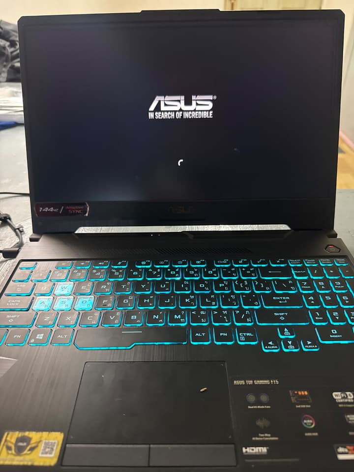 โน้ตบุ๊ค Asus tuf gaming F15
