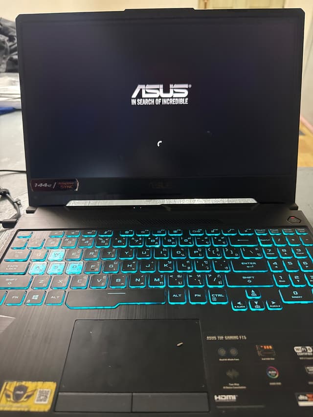 โน้ตบุ๊ค Asus tuf gaming F15