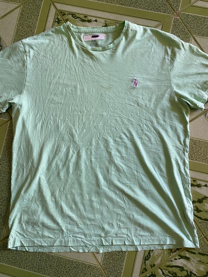 เสื้อยืด Polo Ralph Lauren สีเขียวมิ้นท์