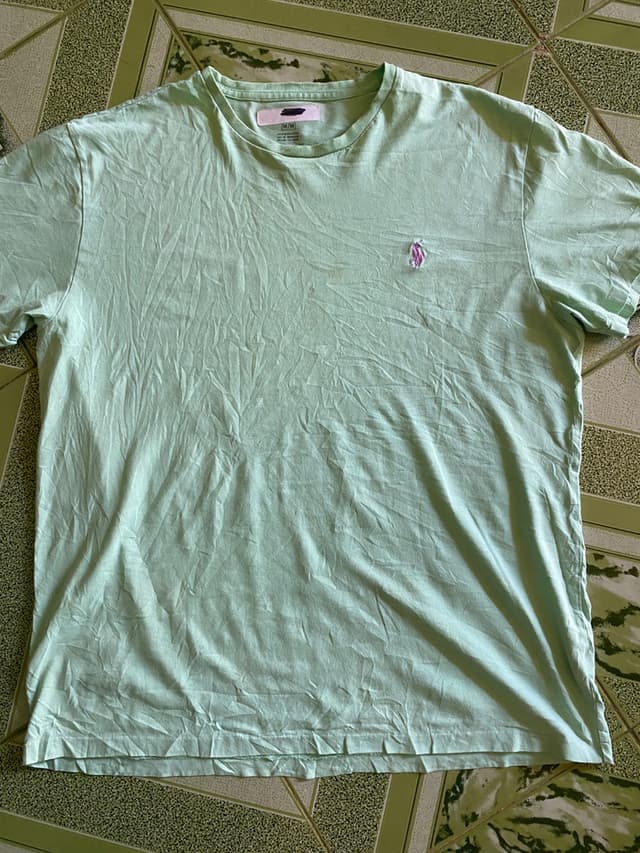 เสื้อยืด Polo Ralph Lauren สีเขียวมิ้นท์