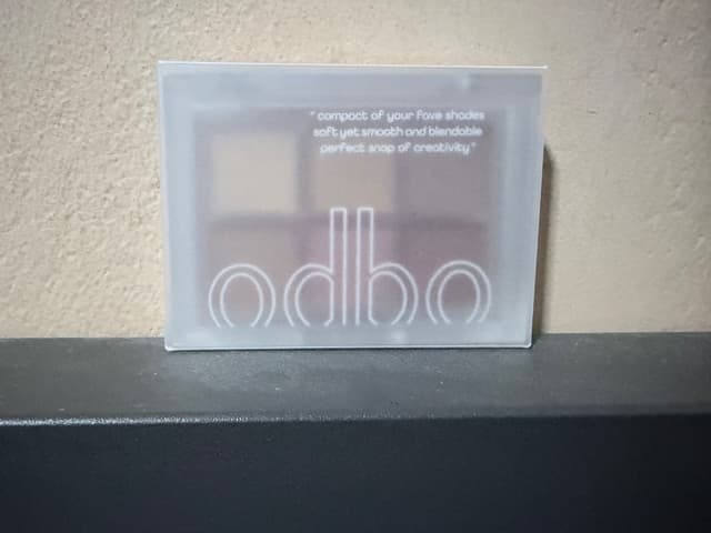 Палетка теней для век Odbo № 5, 6 оттенков