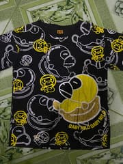 เสื้อยืดคอกลม BiGTOE ลาย baby milo - image blurred placeholder