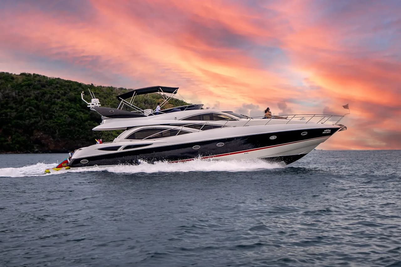 Sunseeker Manhattan 64 Ethereum — частный чартер яхты в Паттайе