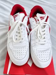 รองเท้าผ้าใบ BIG NIKE LOW แท้(สี White/Gym Red) - image blurred placeholder