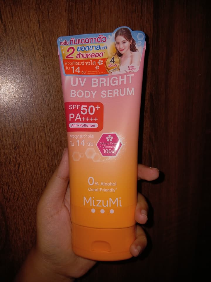 Солнцезащитная сыворотка для тела MizuMi SPF50+ PA++++