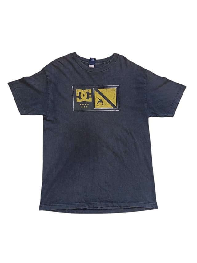 Черная футболка VTG DC Shoes Co.