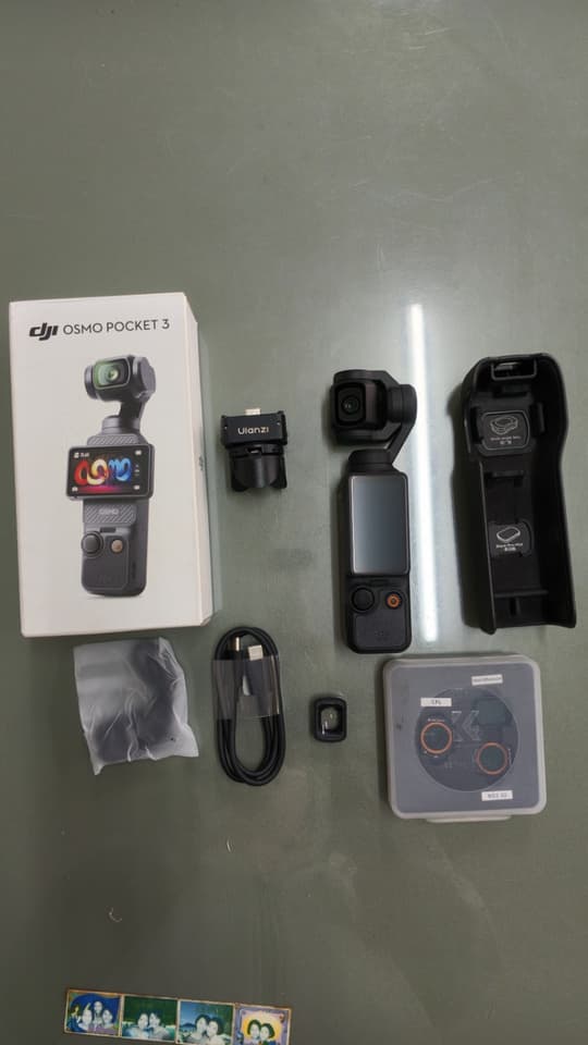 Камера DJI Osmo Pocket 3 Standard с аксессуарами, полный комплект