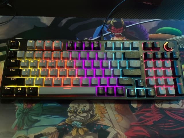 Игровая клавиатура Zifriend AG98, 97 клавиш, RGB-подсветка